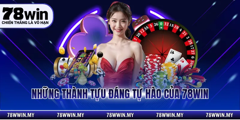 Những thành tựu đáng tự hào của 78WIN
